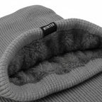Plys Vinter Snood | Design Med Ansigts- & Halsdækning | Tykt Gult Ringtørklæde Til Daglig Lag-På-Lag i Koldt Vejr | Vanero
