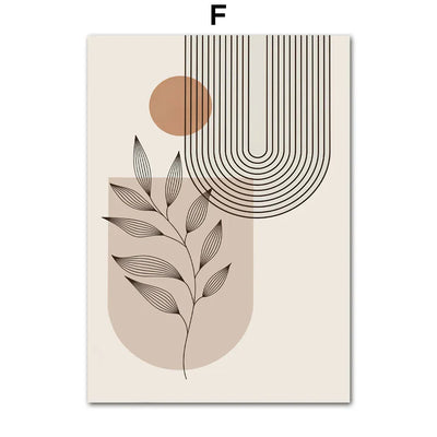 EarthEssence | Kreativ Minimalistisk Vægplakat | Vanero