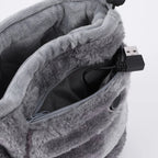 USB Opvarmede Sutsko Fleece | Hjemmesko Med USB-Opvarmning | Til Hjemmebrug & Vinterbrug | Vanero