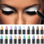 15 Farve Øjenskygge Blyantsæt | Vandfast Øjenmakeup Kollektion | Daglig & Rejsevenlig Skønhedsbrug | Vanero