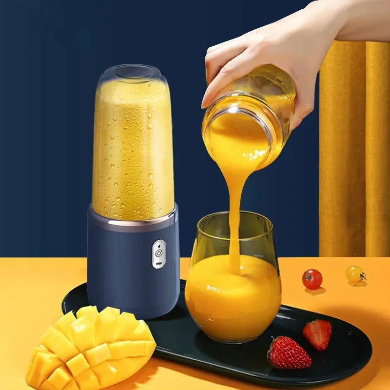 BlendGo l Bærbar personlig blender med matchende kop l Vanero