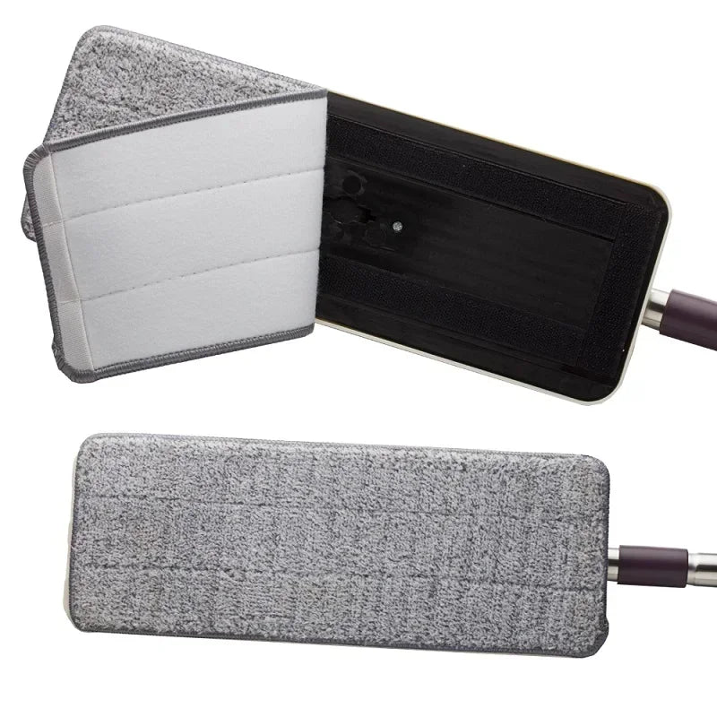 Mikrofiber Udskiftningsmophoved | Rengøringsklude til Fladmop med Selvvridningssystem | Vanero