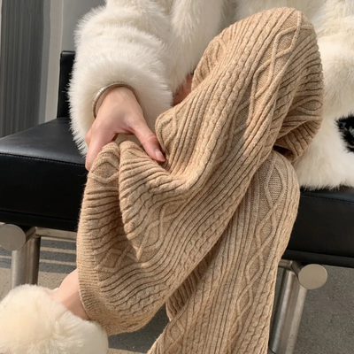 Atasha l Sweatpants I Kaschmirstrik l Vanero