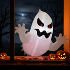 Hængende Spøgelsesdekoration | Indbyggede LED-Lys & Sammenfoldeligt Design | Halloween-Pynt Til Indendørs & Overdækket Brug | Vanero