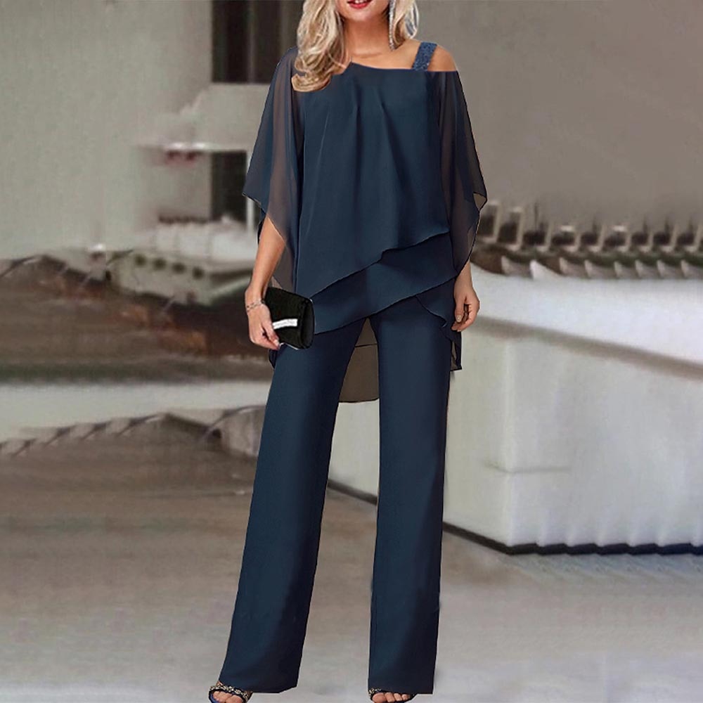 ChicElegance | Elegant 2-delt jakkesæt med kolde skuldre l Vanero