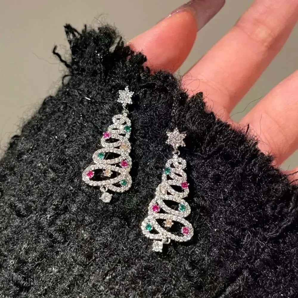 Jewelance ChristmasEarrings | Juletræ Øreringe | Vanero