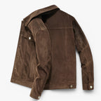 Cordjakke Til Dame | Ribbet Struktur & Overshirt-Design | Struktureret Jakke Til Hverdag, Fritid & Lag-På-Lag Brug | Vanero