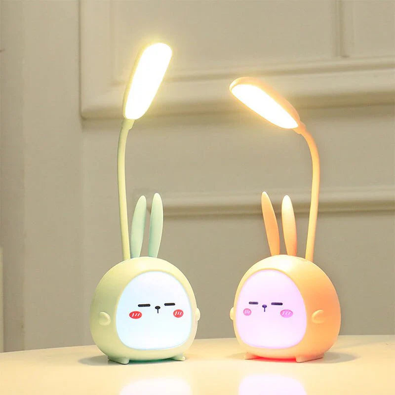 CozyNest | Sød Kanin Natlampe til Børn med Blødt Lys | Vanero