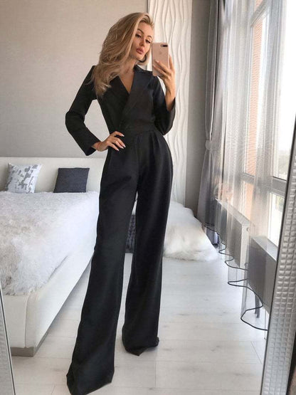 Shania l Langærmet jumpsuit l Vanero