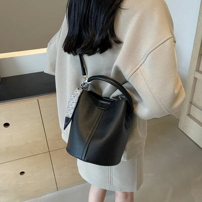CAMILLE l Tørklæde Bucket Bag l Vanero