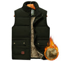 Herre Bodywarmer Polyester | Regular Fit Ærmeløs Vest | Lynlåslukning Til Hverdagsbrug & Udendørs Brug | Vanero