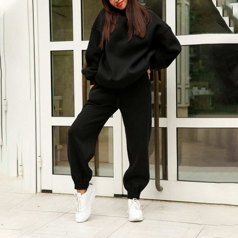 Clarise l Oversized joggingsæt l Vanero