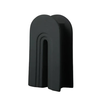 GeoSculpt Håndlavet Keramisk Vase | Moderne Geometrisk Design | Vanero