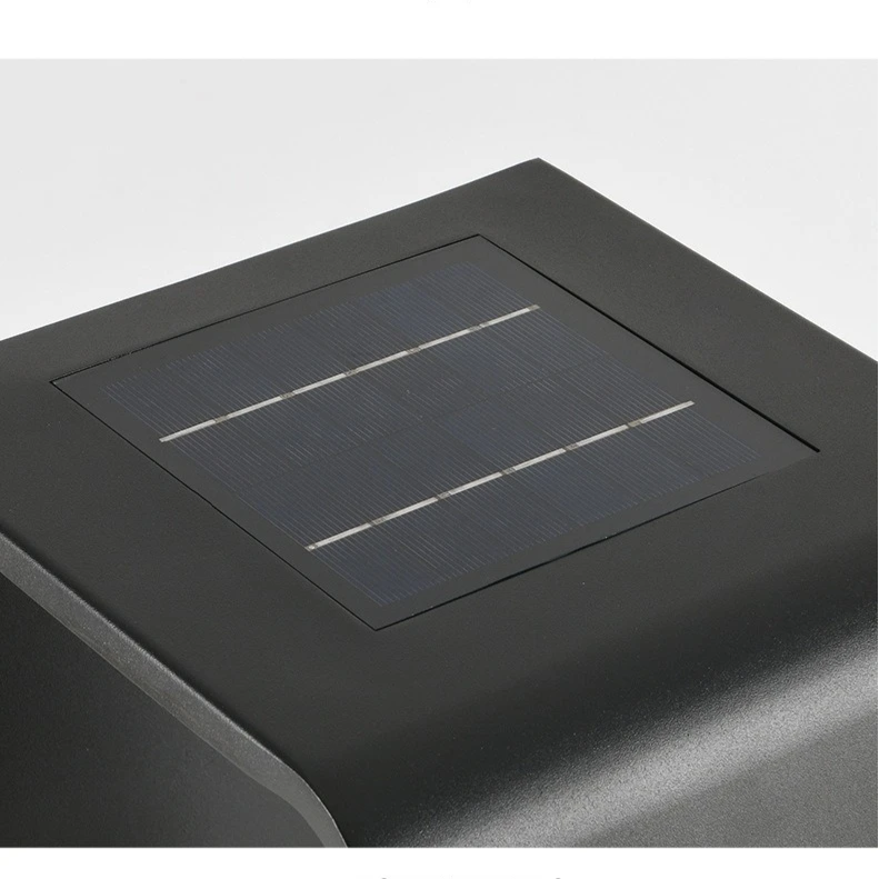 SunLuxe Solterrasselampe | Vandtæt LED Udendørslampe med Skumringssensor | Vanero