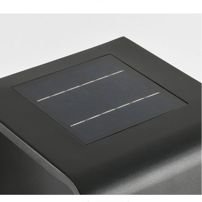SunLuxe Solterrasselampe | Vandtæt LED Udendørslampe med Skumringssensor | Vanero