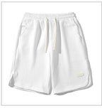 Herresæt Polyesterblanding | Relaxed Fit Skjorte & Shorts Sæt | Kortærmet Design til Hverdagsbrug & Fritidsaktiviteter | Vanero