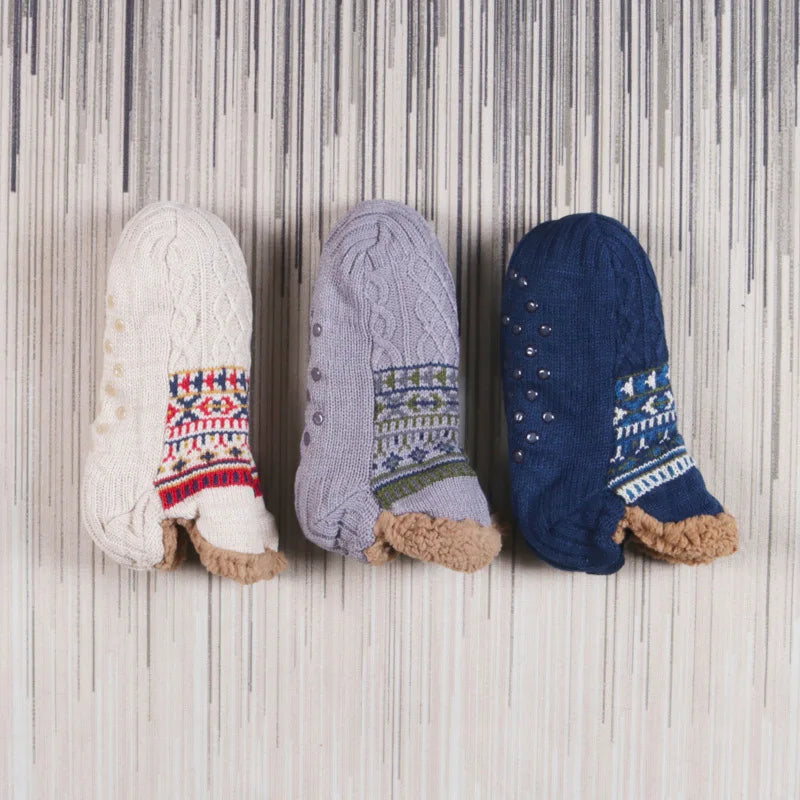 FuzzySocks | Fleeceforede skridsikre vintersokker til ultimativ varme l Vanero