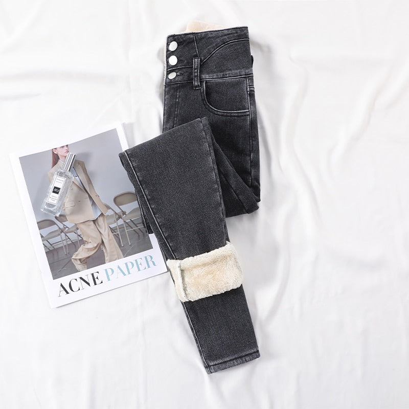Dame Thermobukser Polyester | Regular Fit Strækbukser | Elastisk Talje Til Hverdags- & Vinterbrug | Vanero