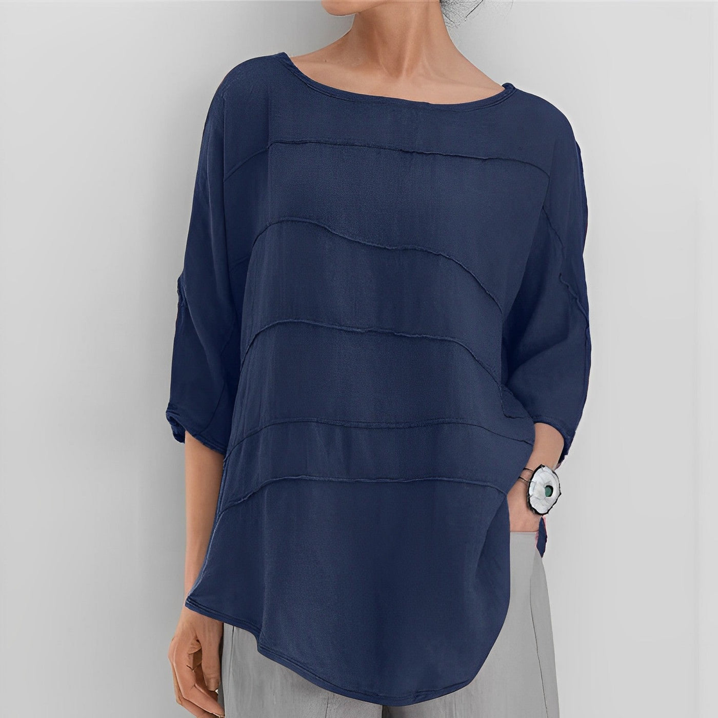 Amelina l Elegante Alsidighed Komfortabel Bluse l Vanero
