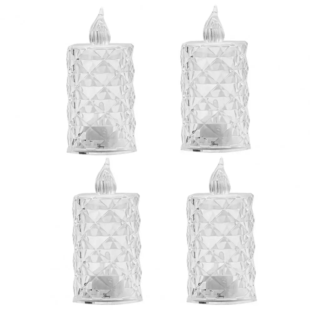 CandleGlow | Flammesløse Krystal LED Lys | Vanero