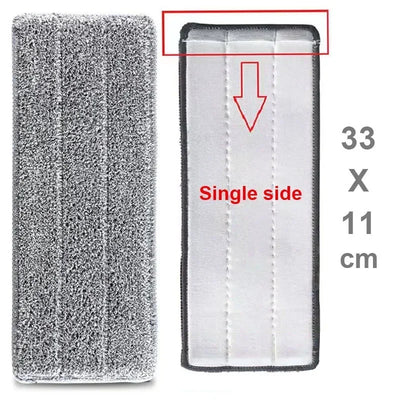 Mikrofiber Udskiftningsmophoved | Rengøringsklude til Fladmop med Selvvridningssystem | Vanero