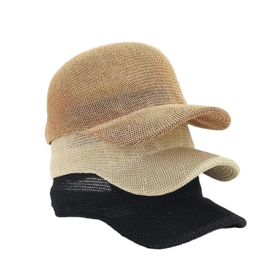 Dame Flettet Solhat | Solhat Med Bred Skygge Og Justerbart Inderbånd | Sommeraccessory | Vanero