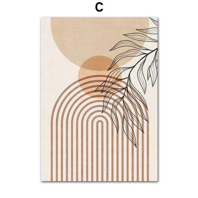 EarthEssence | Kreativ Minimalistisk Vægplakat | Vanero