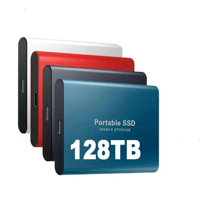 Ekstern SSD Lagerenhed Bærbar | Stødresistent Kompakt Design | Hurtig Filbackup & Dataoverførsel Til Computere | Vanero