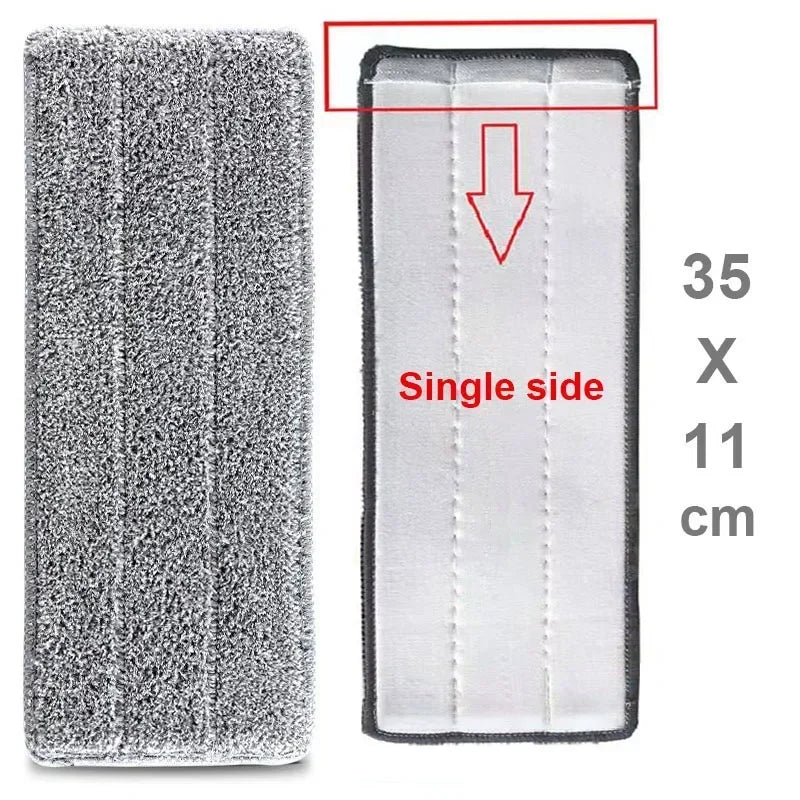 Mikrofiber Udskiftningsmophoved | Rengøringsklude til Fladmop med Selvvridningssystem | Vanero