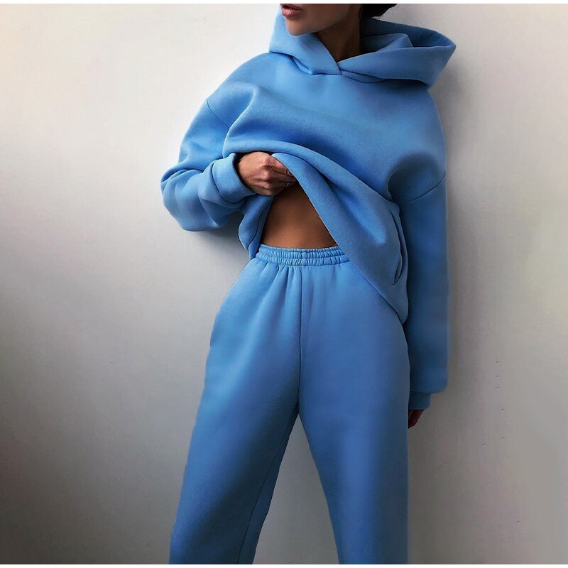 Clarise l Oversized joggingsæt l Vanero
