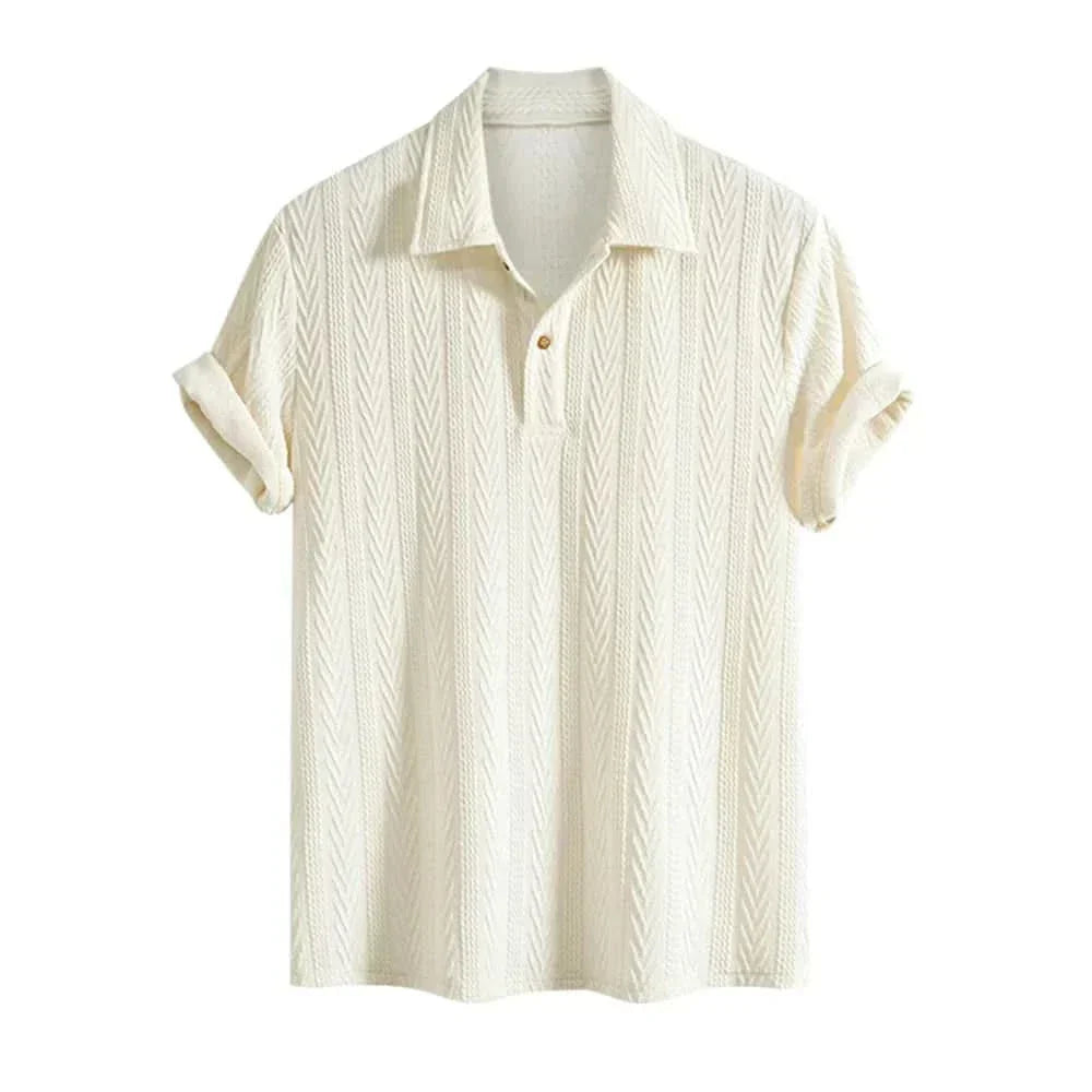 Herre Poloshirt Bomuldsblanding | Regular Fit Poloshirt | Klassisk Design til Hverdagsbrug & Kontorbrug | Vanero