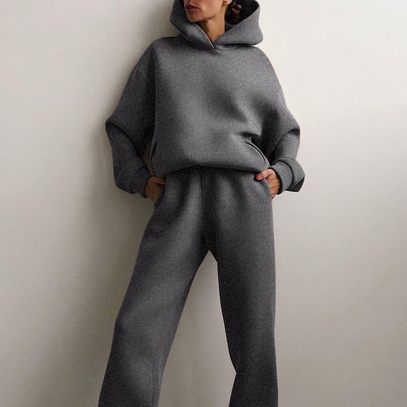 Clarise l Oversized joggingsæt l Vanero