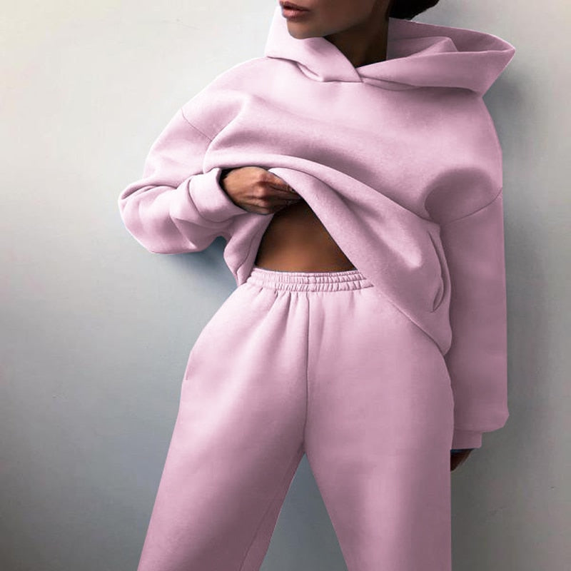 Clarise l Oversized joggingsæt l Vanero