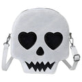 Spøgelse Crossbody Taske i PU | Justerbar Skulderrem | Halloween-Inspireret Håndtaske Til Casual & Kostumebrug | Vanero