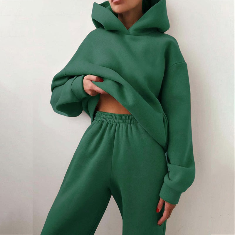 Clarise l Oversized joggingsæt l Vanero