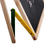 Læringstavle Træramme | Magnetisk Whiteboard og Kridttavle | Dobbeltsidet Aktivitetstavle | Vanero