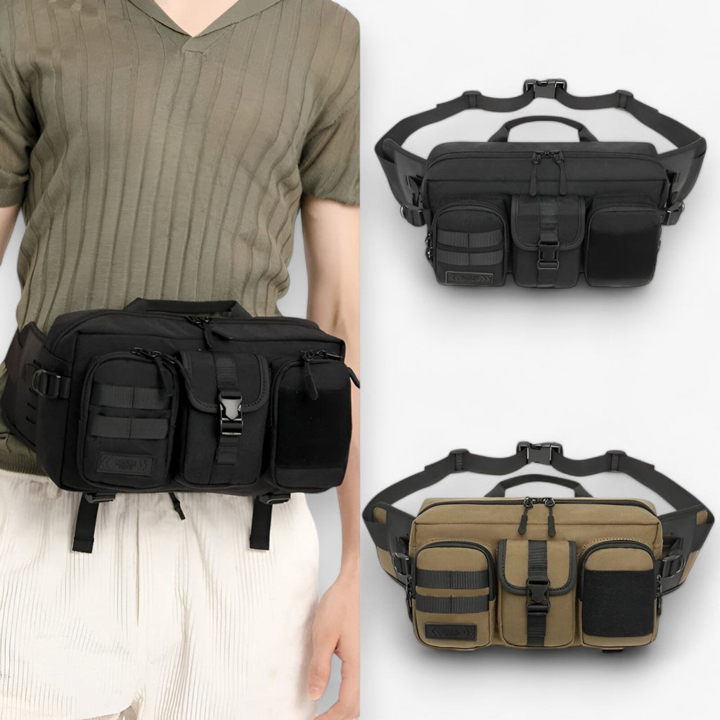 Crossbody Taske Oxford Materiale | Multi-Rums Hverdagsdesign | USB-Port Til Rejser & Daglig Brug | Vanero