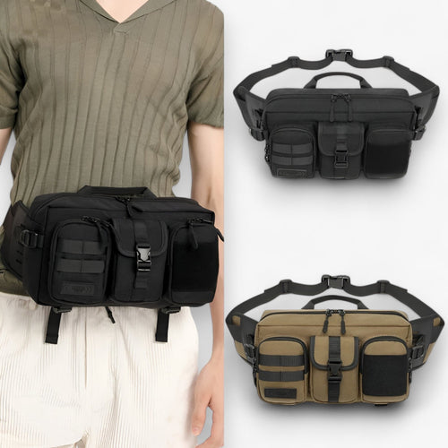 Crossbody Taske Oxford Materiale | Multi-Rums Hverdagsdesign | USB-Port Til Rejser & Daglig Brug | Vanero