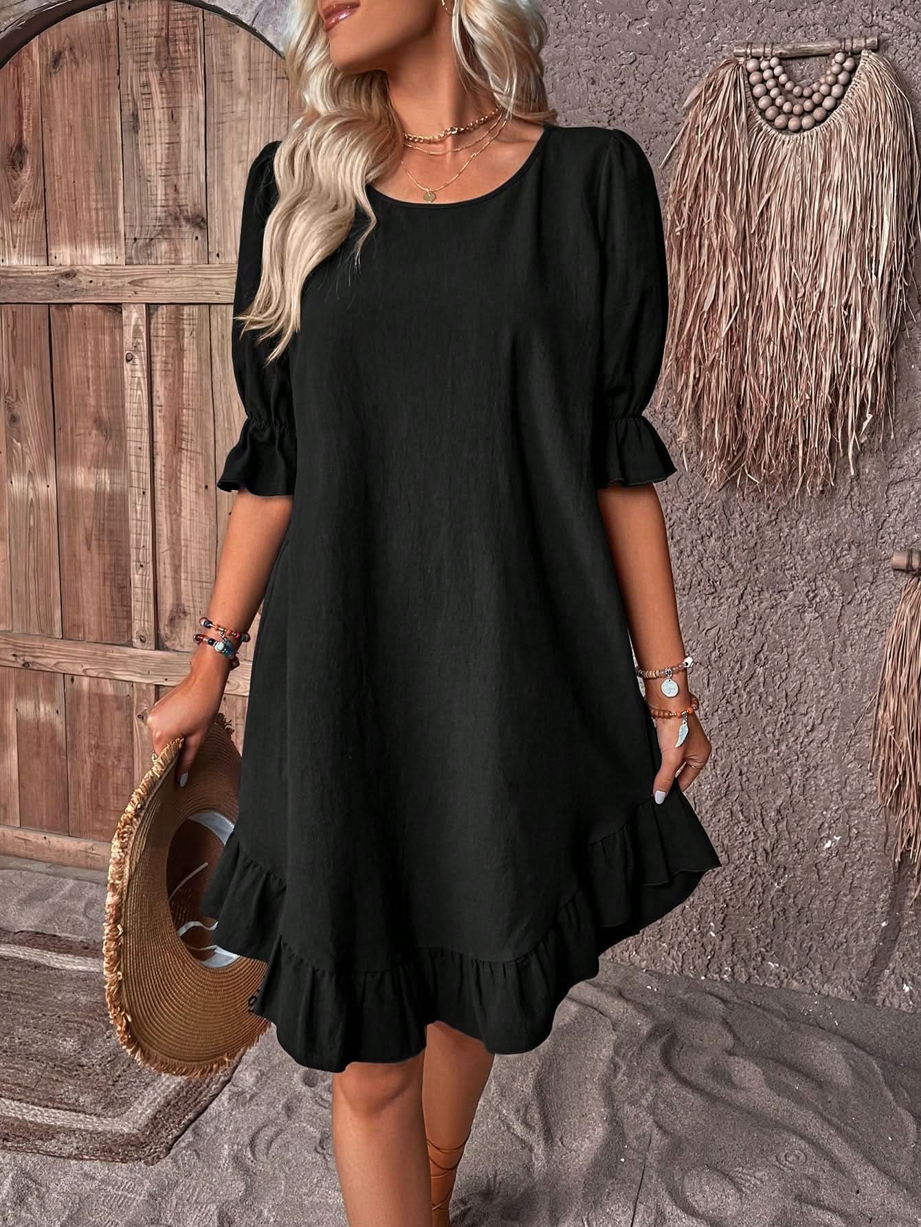 Amelia | Elegant og Flydende Kjole l Vanero