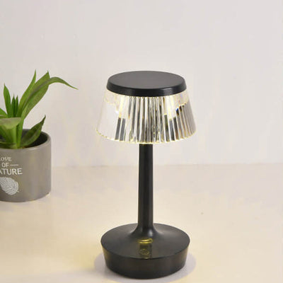 Krystal Svampe LED Bordlampe | Kreativ Natlampe med Varmt Lys | Vanero