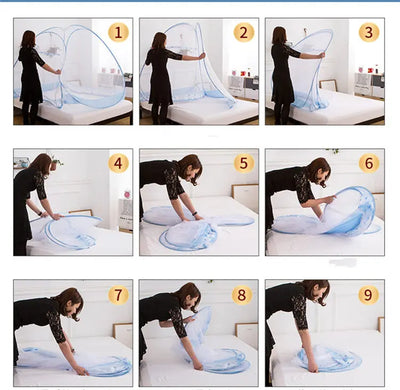 SleepShield | Myggenetstelt - 2 personer - Inklusive opbevaringspose l Vanero