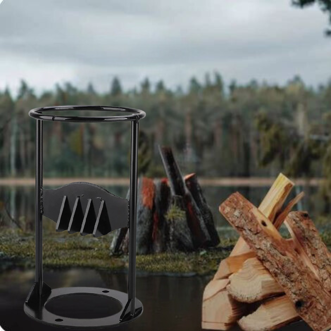 WoodSplitter | Bærbar Brændekløver Støbejern | Vanero