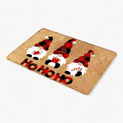 Kerstgnomen en Eland | Deurmat - Feestelijke Binnen-/Buitendecoratie - 5 40X60CM-gepersonaliseerd - Kerstgnomen en Eland | Deurmat - Feestelijke Binnen-/Buitendecoratie - €25 - Pantinoshop