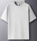 Herre T-Shirt 100% Bomuld | Regular Fit Hverdagsbasis | Rund Hals Design Til Hverdag & Lag-På-Lag Brug | Vanero