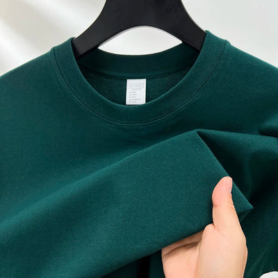 Liam | Bomulds T-shirt med Rund Hals til Mænd | Vanero