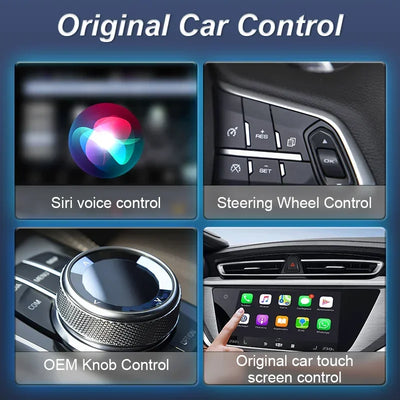 Carplay Car Play Android Auto Wireless Adapter | Smart AI Box USB Dongle Til Toyota Volvo | Vanero
