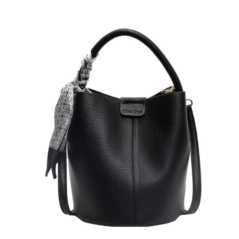 CAMILLE l Tørklæde Bucket Bag l Vanero