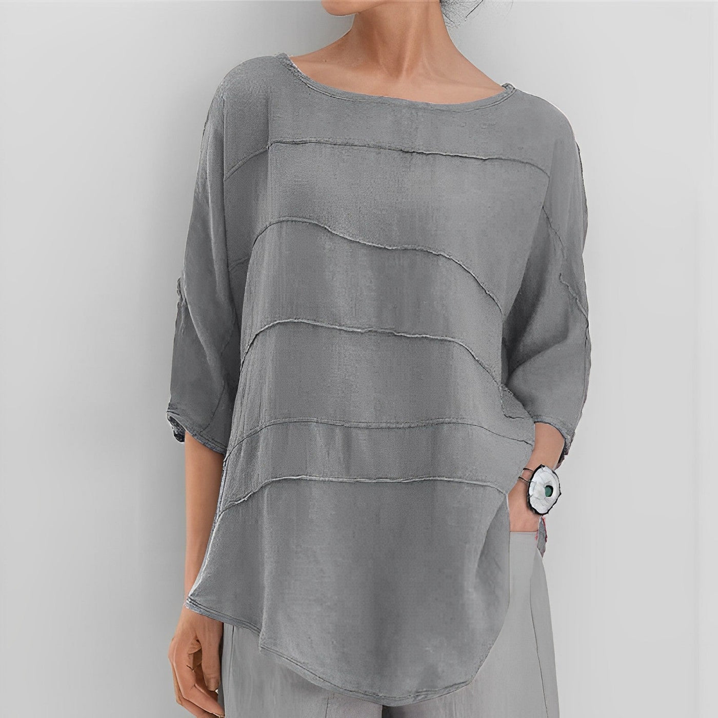 Amelina l Elegante Alsidighed Komfortabel Bluse l Vanero