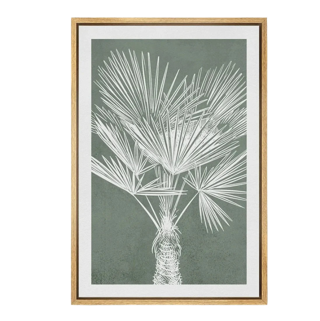 TropicalTranquil | Elegant botanisk Vægplakat | Vanero