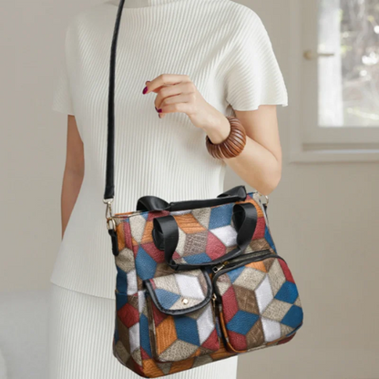 Abby l Elegant Håndlavet Læder Crossbody Taske l Vanero